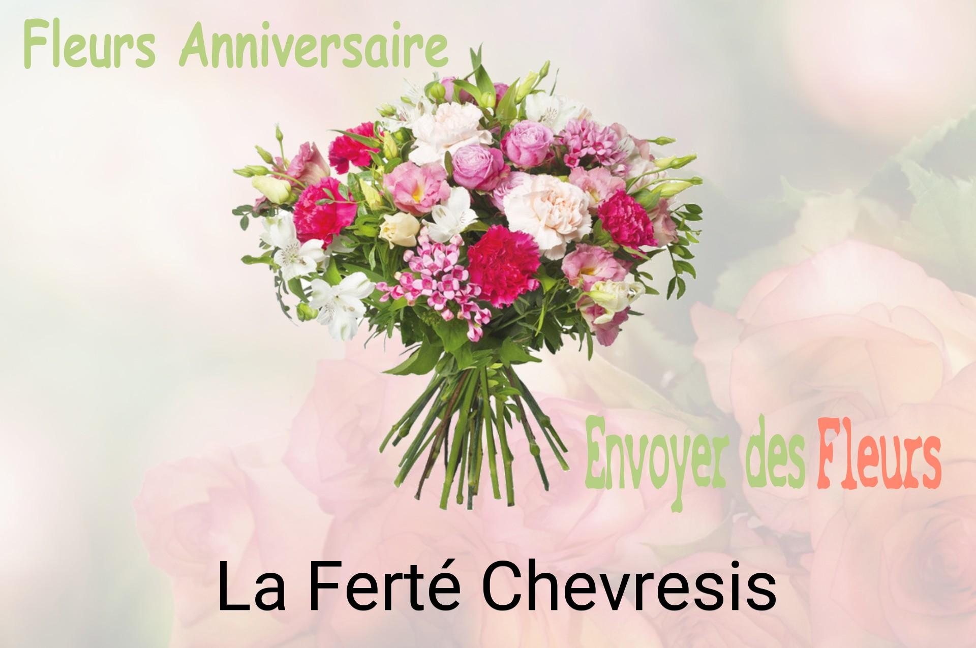 Bouquet de fleurs d’anniversaire livré à La Ferté-Chevresis
